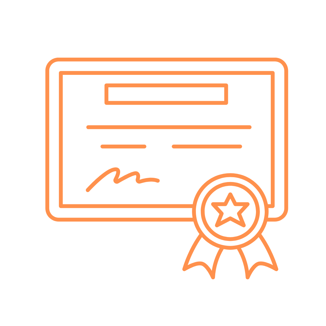 Course certificate