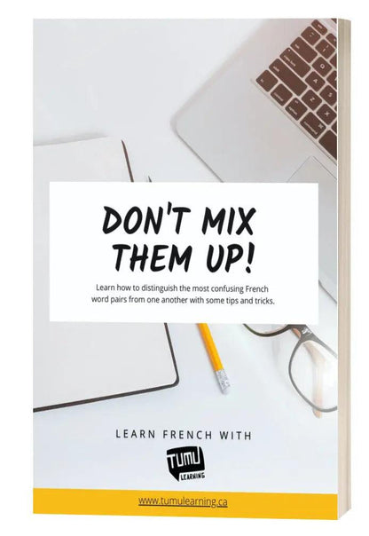  Don't mix them up! (E-book) Tumu Learning